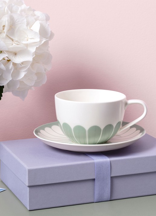 Villeroy & Boch Fleur kopje - voorkant 3 groen