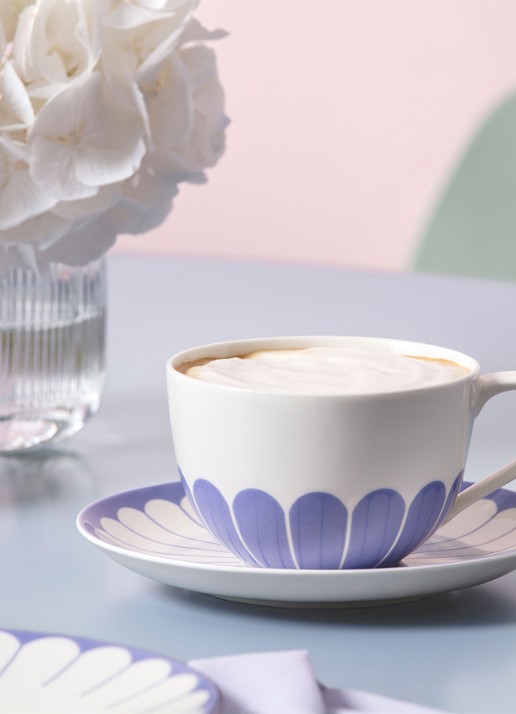 Villeroy & Boch Fleur kopje - achterkant 3 blauw