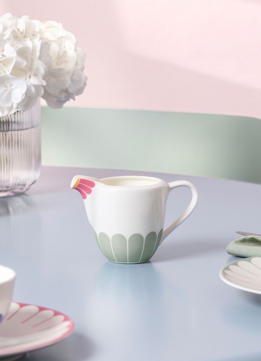 Villeroy & Boch Fleur melkkannetje - voorkant 2 wit