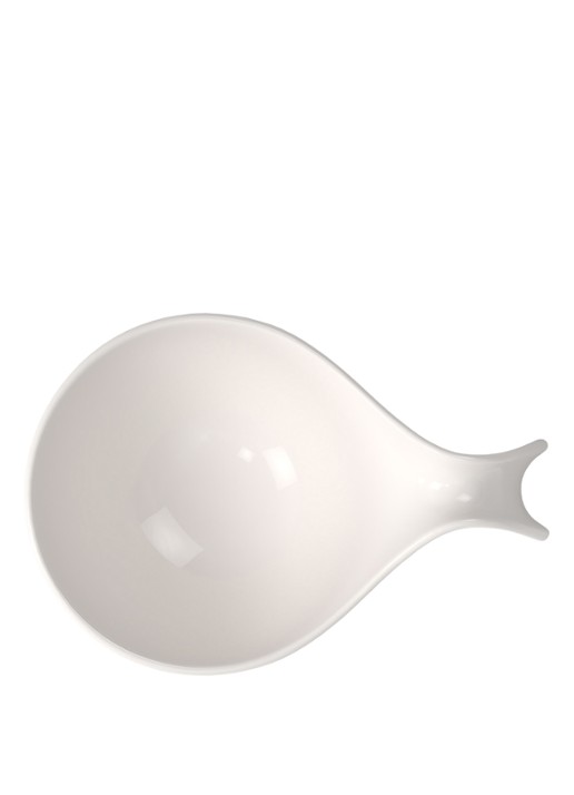 Villeroy & Boch Flow kom 23 cm - voorkant 4 gebroken wit