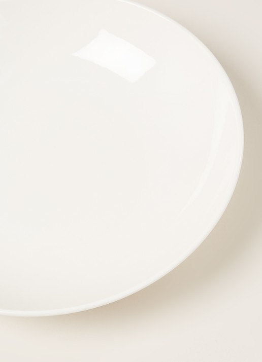 Villeroy & Boch For Me soepbord 24 cm - detail gebroken wit