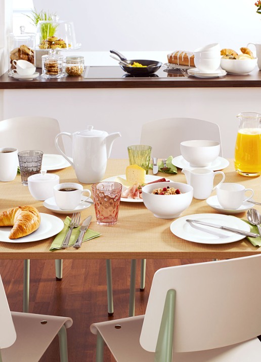 Villeroy & Boch For Me suikerpot 300 ml - voorkant 2 gebroken wit