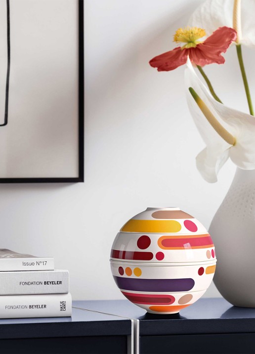 Villeroy & Boch Iconic La petite Boule serviesset 7-delig - achterkant gebroken wit