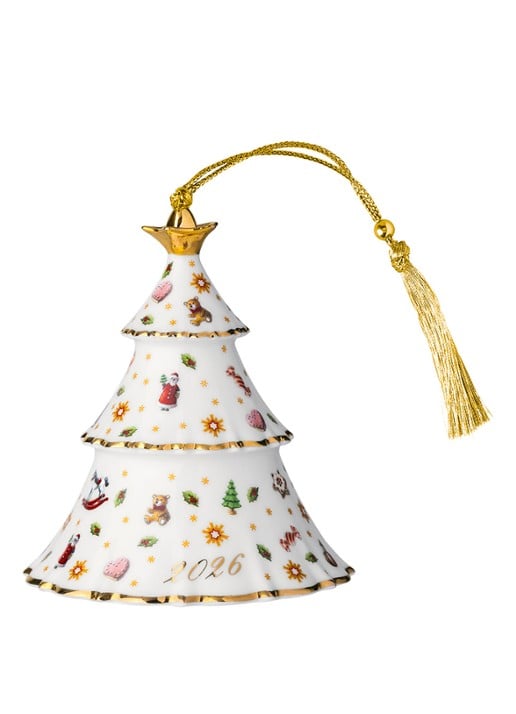 Villeroy & Boch Kerstboom 2026 kersthanger 8,4 cm