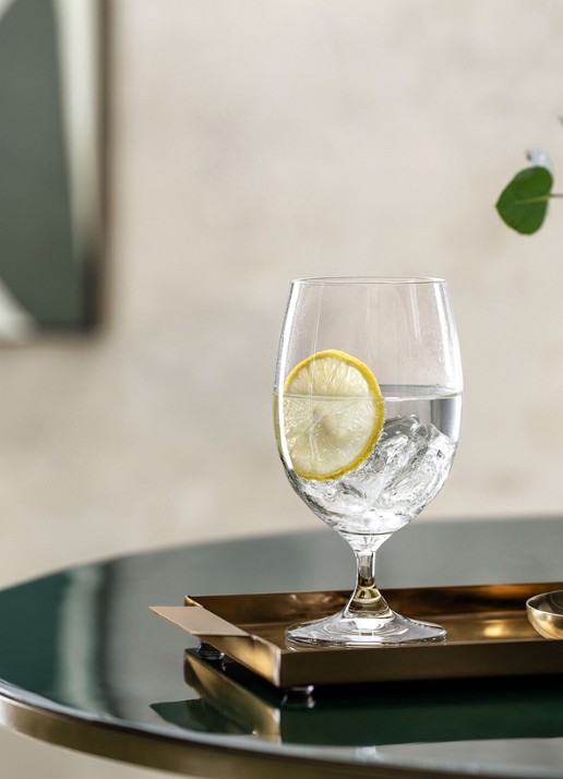 Villeroy & Boch La Divina waterglas 33 cl set van 4 - achterkant 4 transparant
