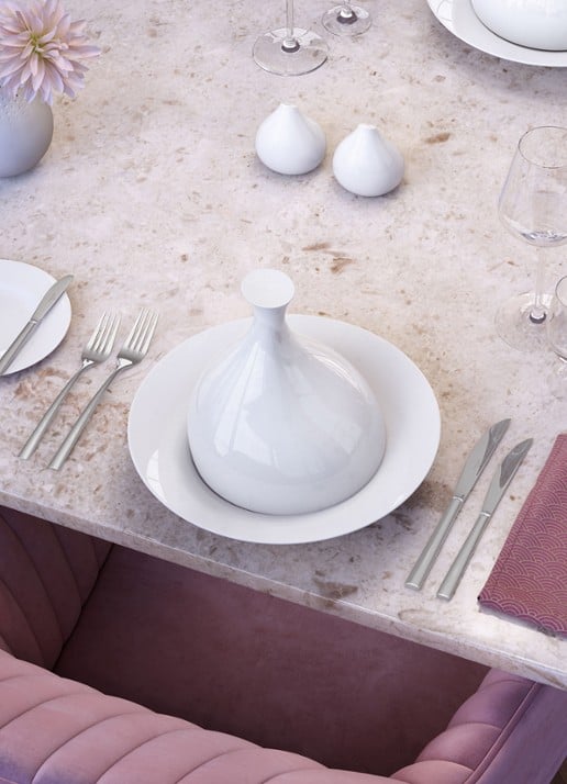 Villeroy & Boch La Divina witte wijnglas 38 cl set van 4  - detail 5 transparant