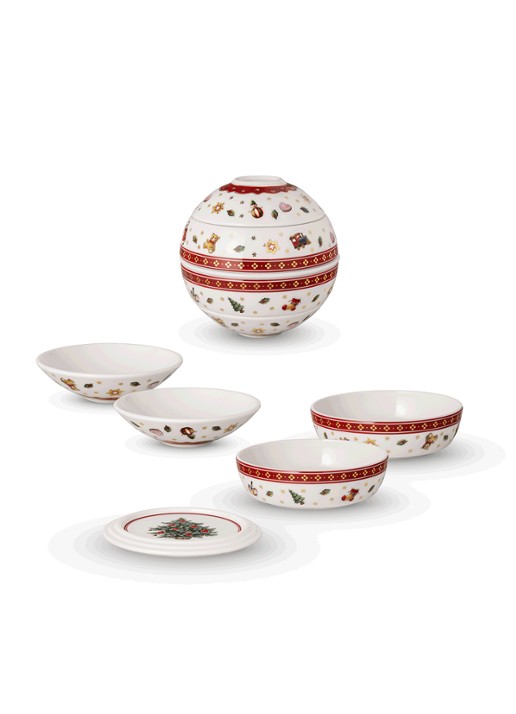Villeroy & Boch La petite Boule serviesset 5-delig - voorkant 2 multicolor