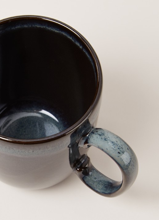 Villeroy & Boch Lave mok 38 cl  - detail donkergrijs