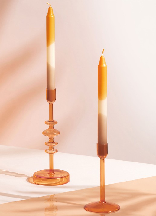 Villeroy & Boch Like Home kaars set van 2 - achterkant oranje