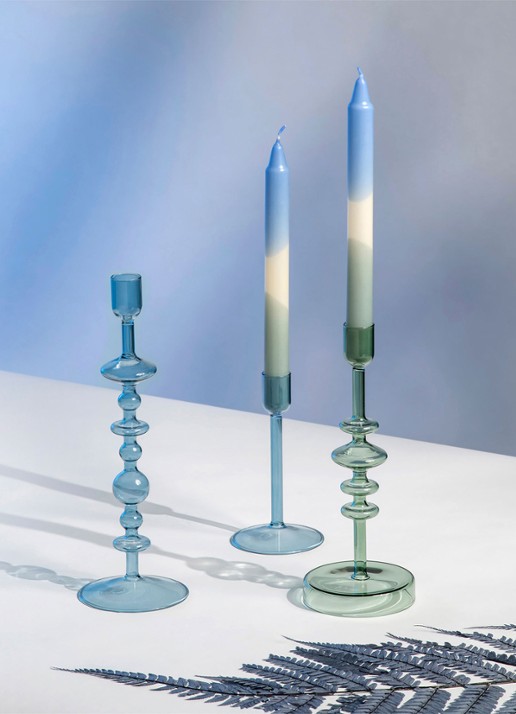 Villeroy & Boch Like Home kaars set van 2 - achterkant 3 blauw