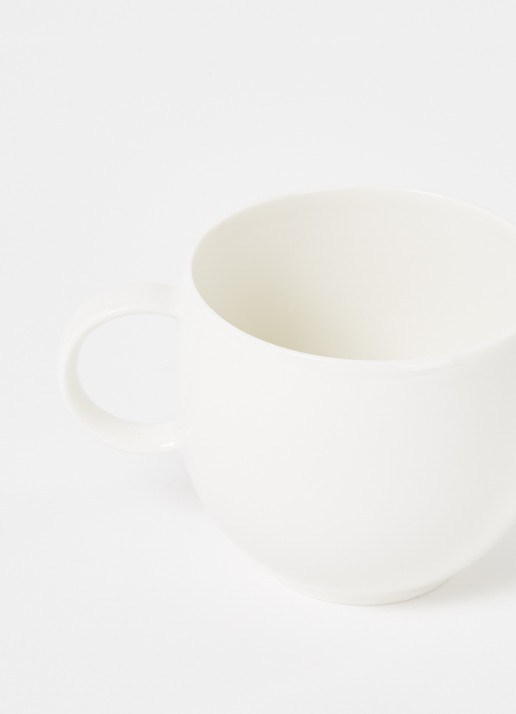 Villeroy & Boch Like Letters H mok 38 cl - detail 3 gebroken wit