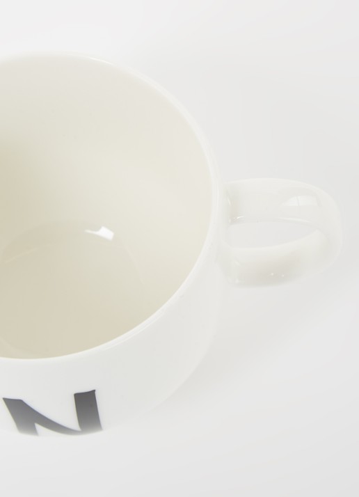 Villeroy & Boch Like Letters N mok 38 cl - detail 3 gebroken wit
