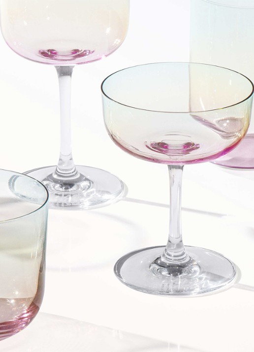 Villeroy & Boch Like Pearl champagnecoupe 12 cl set van 2 - detail 3 multicolor