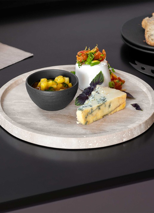 Villeroy & Boch Manufacture dinerbord 25 cm - voorkant 3 beige