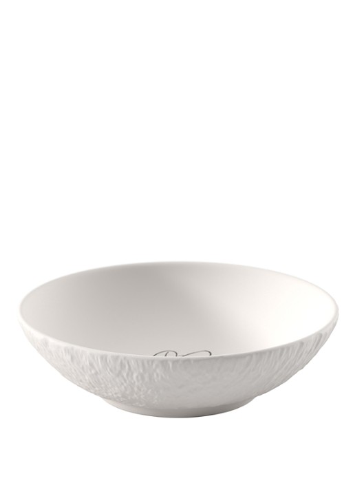 Villeroy & Boch Manufacture Rock blanc - Mickey Mouse dessertschaaltje 13 cm - voorkant 4 wit