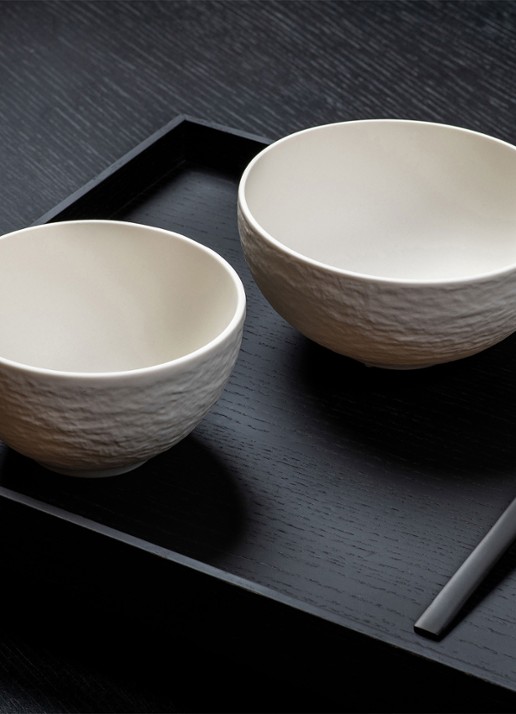Villeroy & Boch Manufacture Rock kom 10,8 cm - achterkant gebroken wit