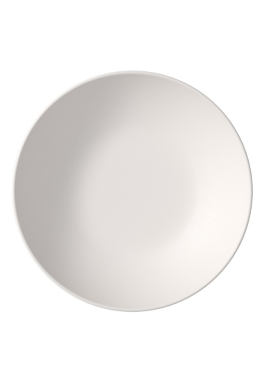 Villeroy & Boch Manufacture Rock saladeschaal 23,5 cm - voorkant 5 gebroken wit