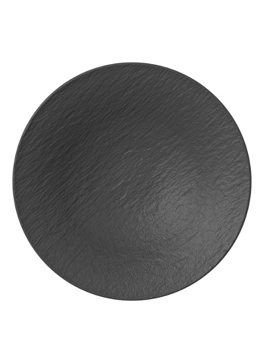 Villeroy & Boch Manufacture Rock schaal 29 cm  - voorkant 2 donkergrijs