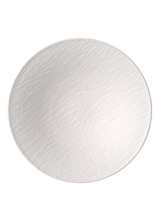 Villeroy & Boch Manufacture Rock schaal 29 cm - voorkant 3 gebroken wit
