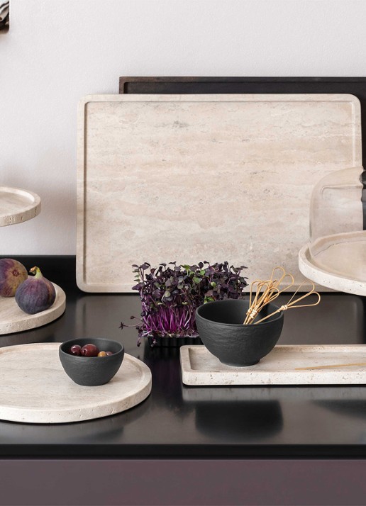 Villeroy & Boch Manufacture serveerplank 45 x 28 cm - voorkant 2 beige