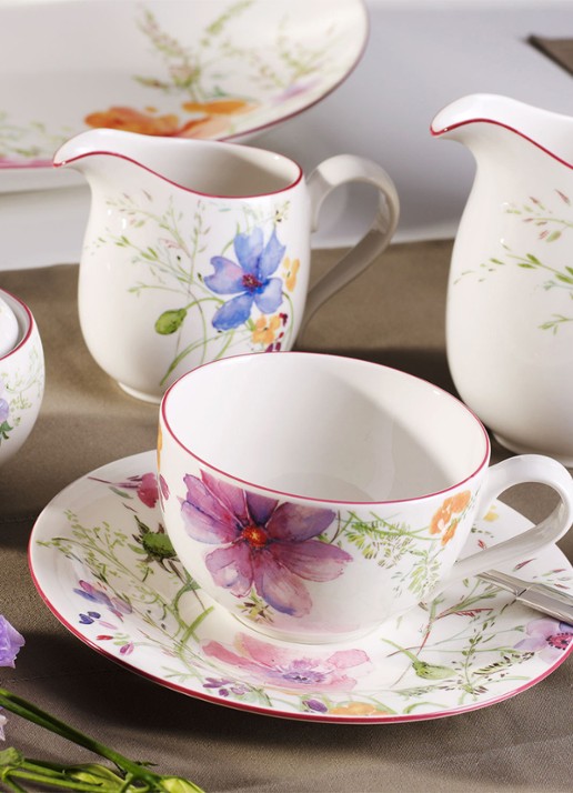 Villeroy & Boch Mariefleur melkkan 30 cl - voorkant 2 gebroken wit