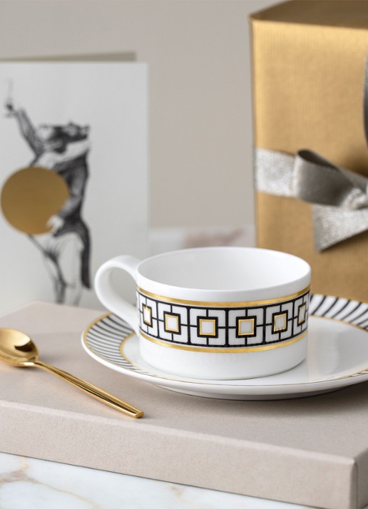 Villeroy & Boch MetroChic schotel 18,5 cm - voorkant 4 gebroken wit