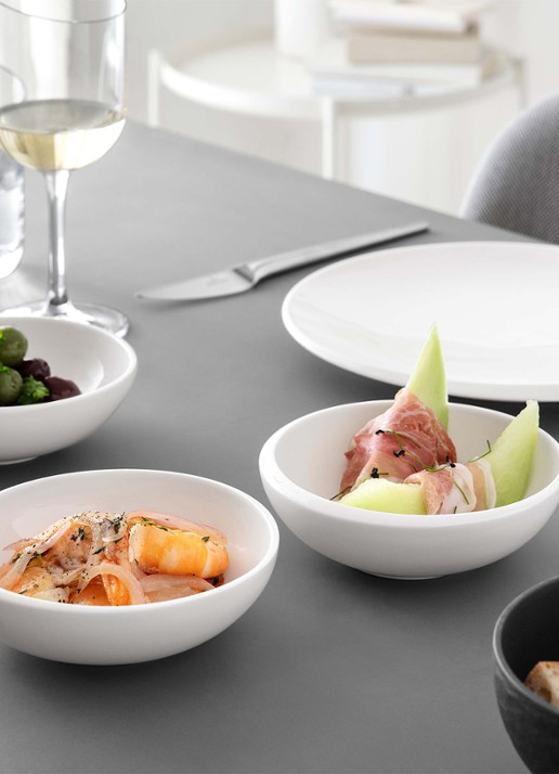 Villeroy & Boch NewMoon dipschaal 12,5 cm - achterkant 4 creme