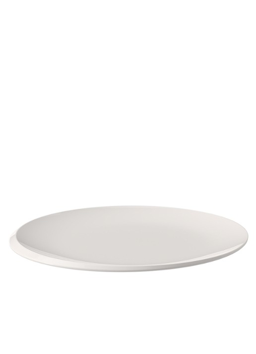 Villeroy & Boch NewMoon onderbord 32 cm - voorkant 2 creme