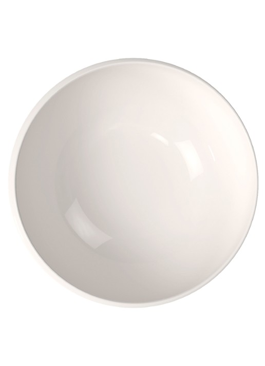 Villeroy & Boch NewMoon saladeschaal 28 cm - voorkant 2 creme