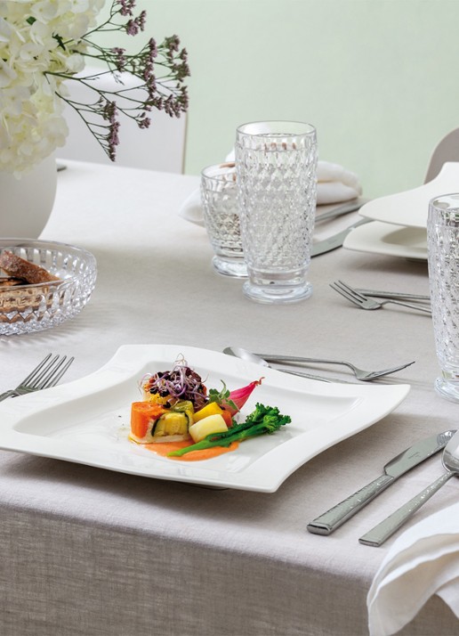 Villeroy & Boch NewWave dinerbord 27 cm - achterkant 5 gebroken wit