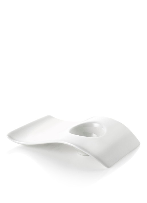 Villeroy & Boch NewWave eierdop 3 cm - voorkant 2 gebroken wit