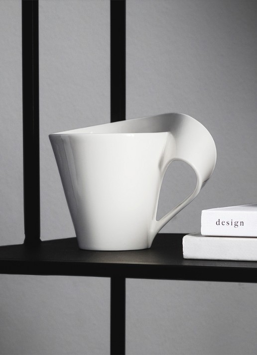 Villeroy & Boch NewWave kopje 20 cl - detail 4 gebroken wit