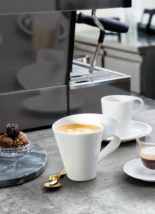 Villeroy & Boch NewWave kopje 25 cl - detail 2 gebroken wit
