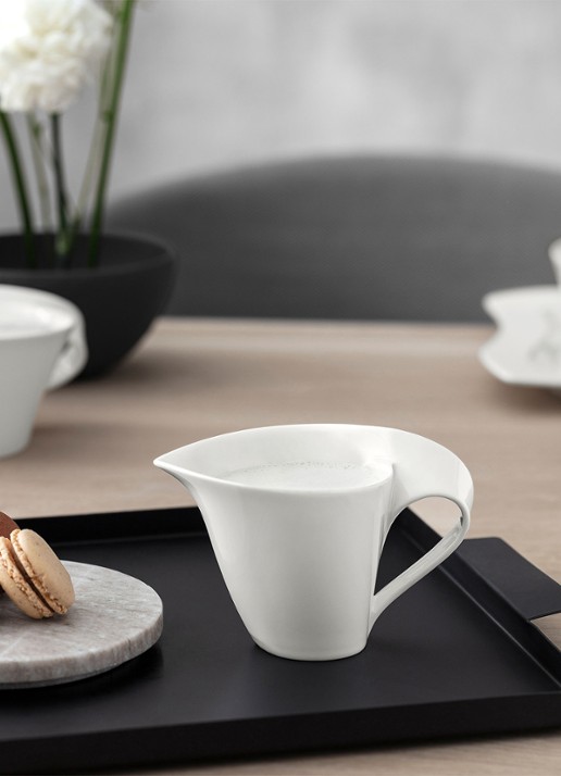 Villeroy & Boch NewWave melkkan 20 cl - achterkant gebroken wit