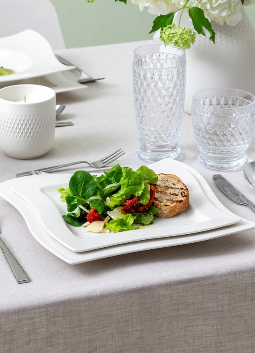 Villeroy & Boch NewWave ontbijtbord 20 cm - detail 4 wit