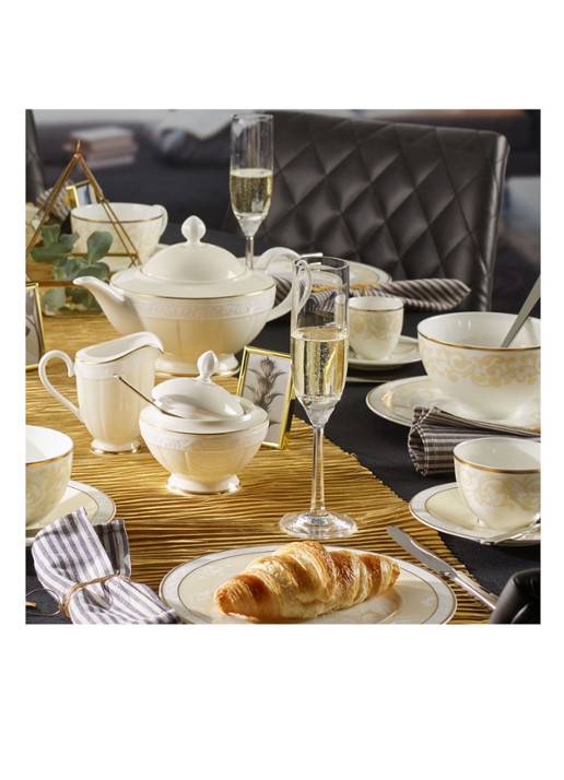 Villeroy & Boch Octavie champagneglas 16 cl - detail 2 transparant