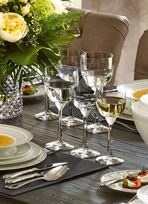 Villeroy & Boch Octavie witte wijnglas 23 cl - achterkant transparant