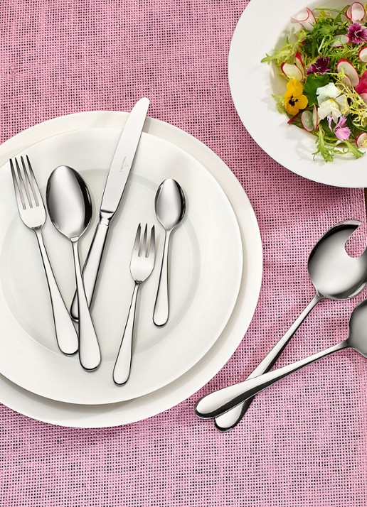 Villeroy & Boch Oscar bestekset 68-delig - voorkant 3 zilver