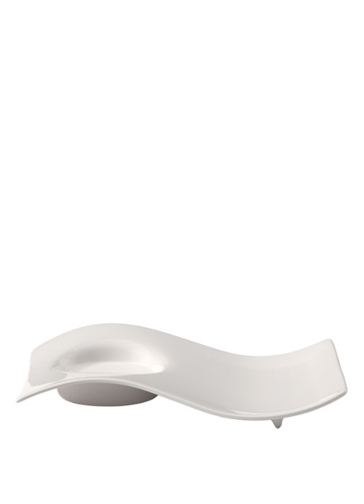 Villeroy & Boch Partyschaal groot NewWave - voorkant 5 gebroken wit