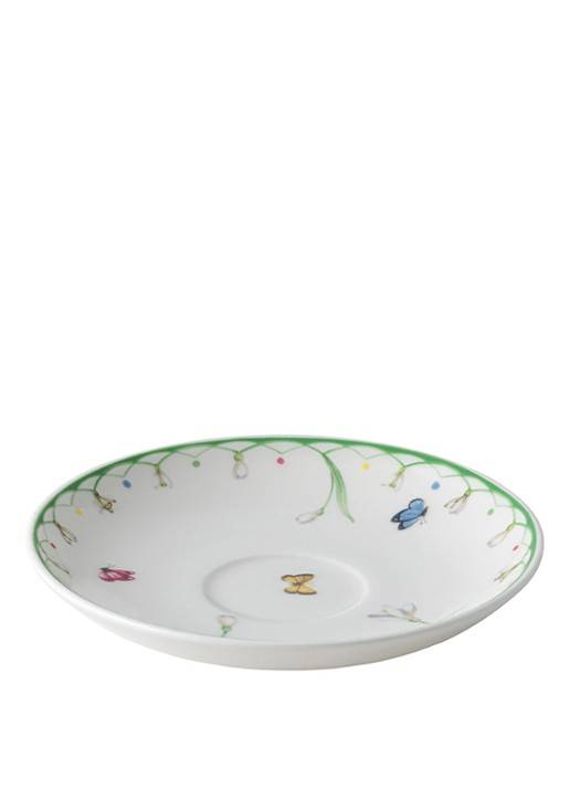 Villeroy & Boch Pasen Colourful Spring espresso-schotel - voorkant 3 lindegroen