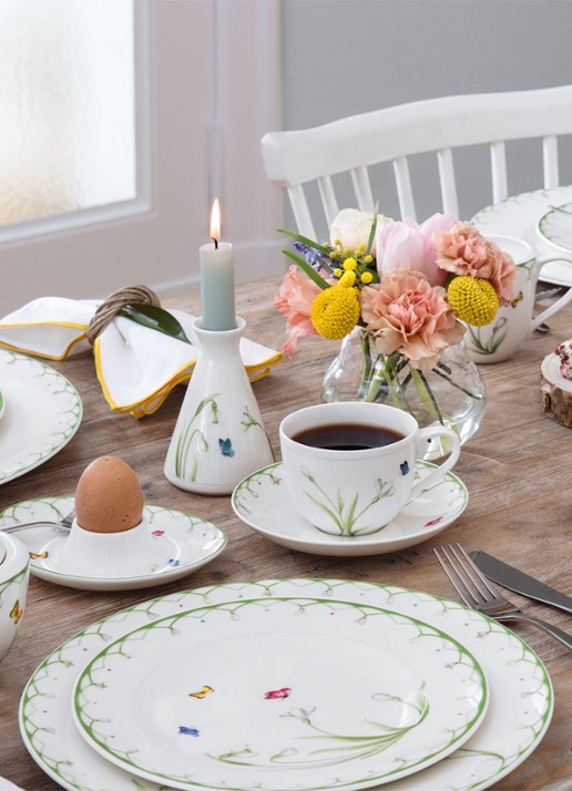 Villeroy & Boch Pasen Colourful Spring schotel 14,5 cm - detail lindegroen