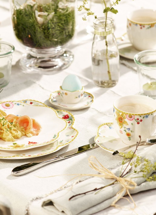 Villeroy & Boch Pasen Spring Awakening kopje 26 cl - achterkant geel