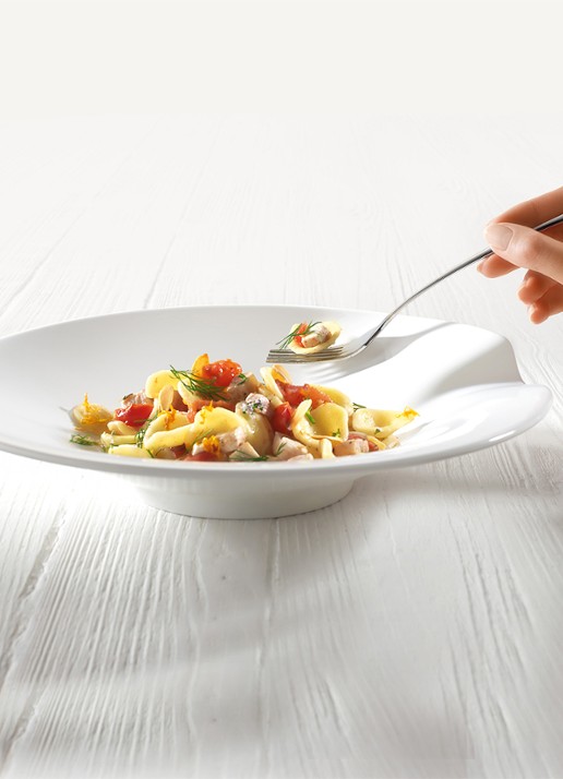 Villeroy & Boch Pasta Passion pastabord 30,5 cm set van 2 - detail 4 gebroken wit