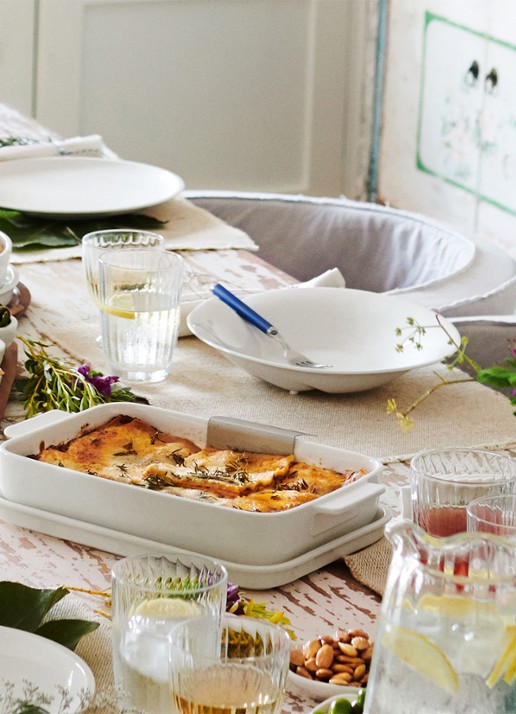 Villeroy & Boch Pasta Passion pastabord set van 2 - achterkant 4 gebroken wit