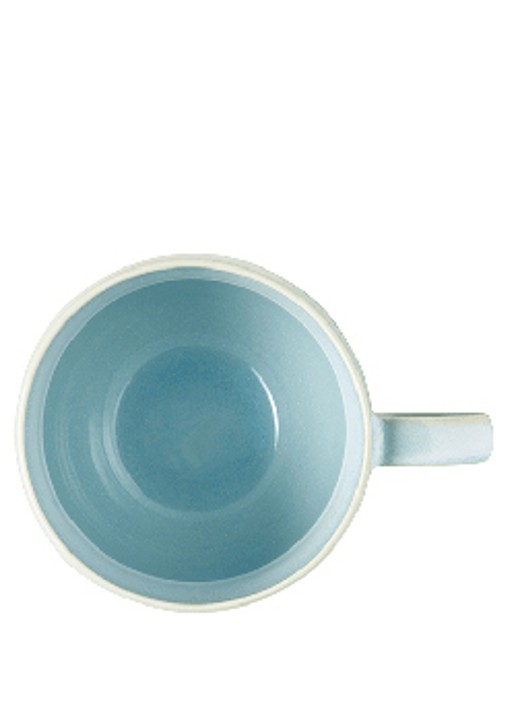 Villeroy & Boch Perlemor mok - voorkant 2 aquablauw