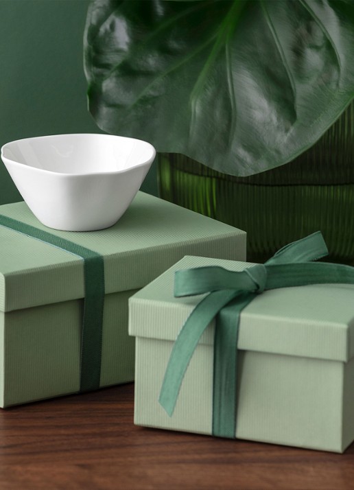 Villeroy & Boch Pura dipschaal 8,5 cm - voorkant 3 wit