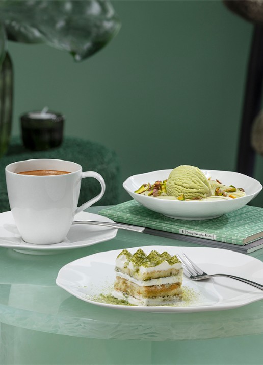 Villeroy & Boch Pura koffiekopje - achterkant 3 wit