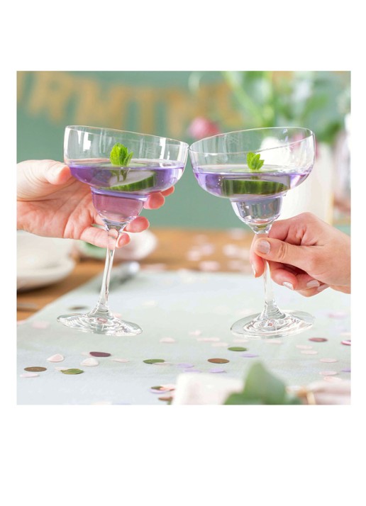 Villeroy & Boch Purismo margarita glas 34 cl set van 2 - detail 3 transparant