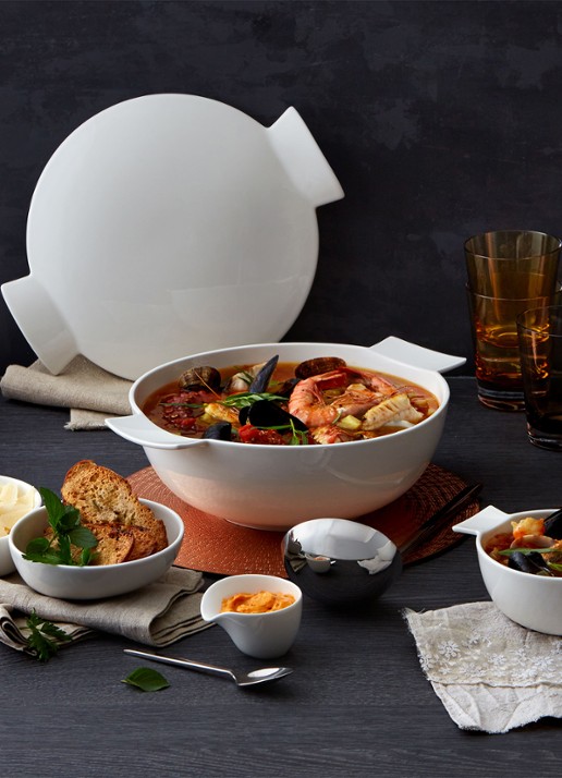 Villeroy & Boch Soup Passion terrine met deksel 31 cm - detail 5 gebroken wit