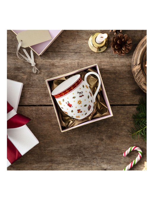 Villeroy & Boch Toy's Delight kerst mok 34 cl - detail 4 gebroken wit